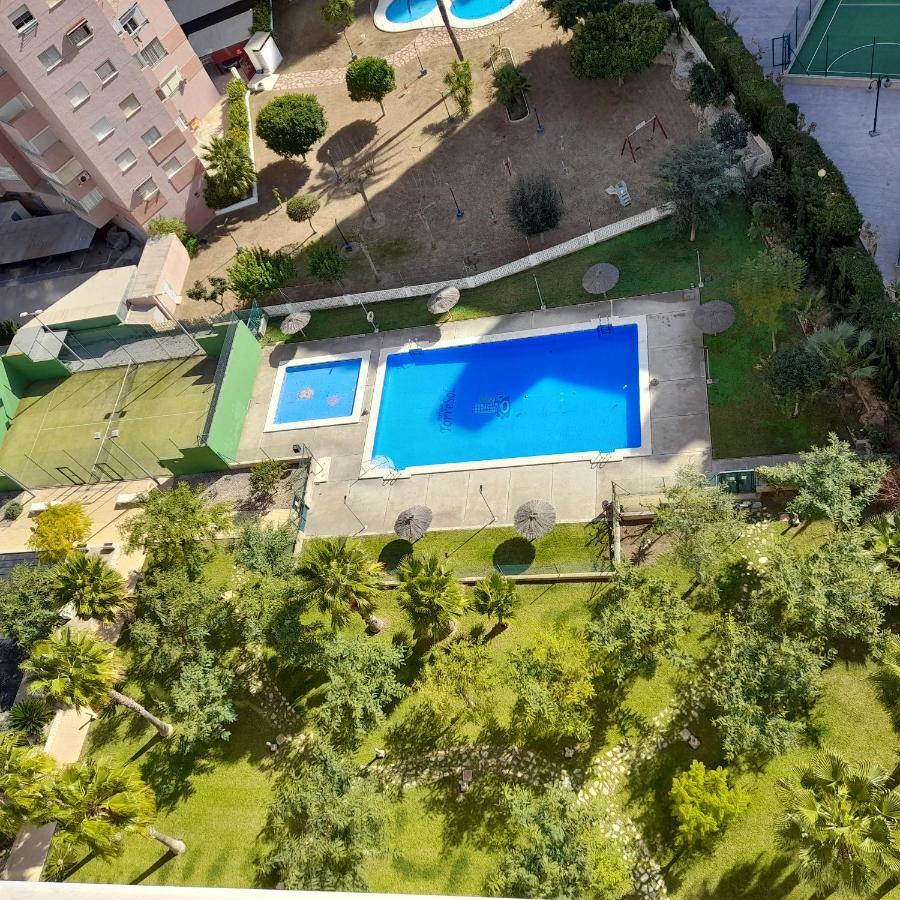 Parque Torre Sol Boutique Apartment 12 Floor , Free Parking, Wi-Fi, Pool, ベニドルム エクステリア 写真