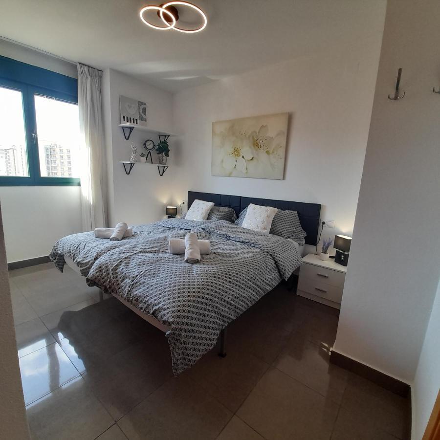 Parque Torre Sol Boutique Apartment 12 Floor , Free Parking, Wi-Fi, Pool, ベニドルム エクステリア 写真