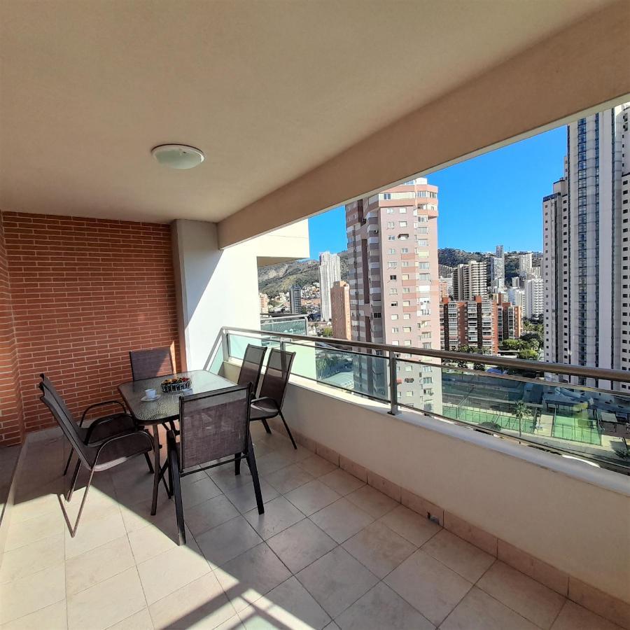 Parque Torre Sol Boutique Apartment 12 Floor , Free Parking, Wi-Fi, Pool, ベニドルム エクステリア 写真