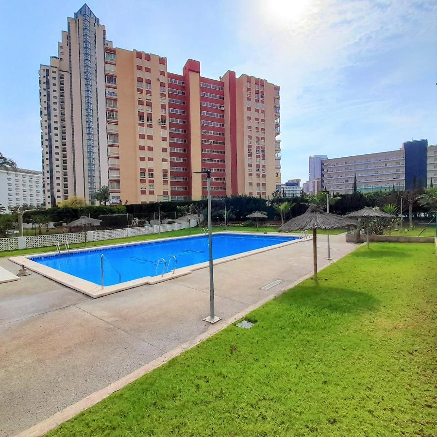 Parque Torre Sol Boutique Apartment 12 Floor , Free Parking, Wi-Fi, Pool, ベニドルム エクステリア 写真