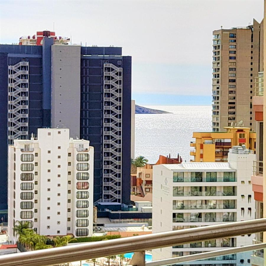 Parque Torre Sol Boutique Apartment 12 Floor , Free Parking, Wi-Fi, Pool, ベニドルム エクステリア 写真