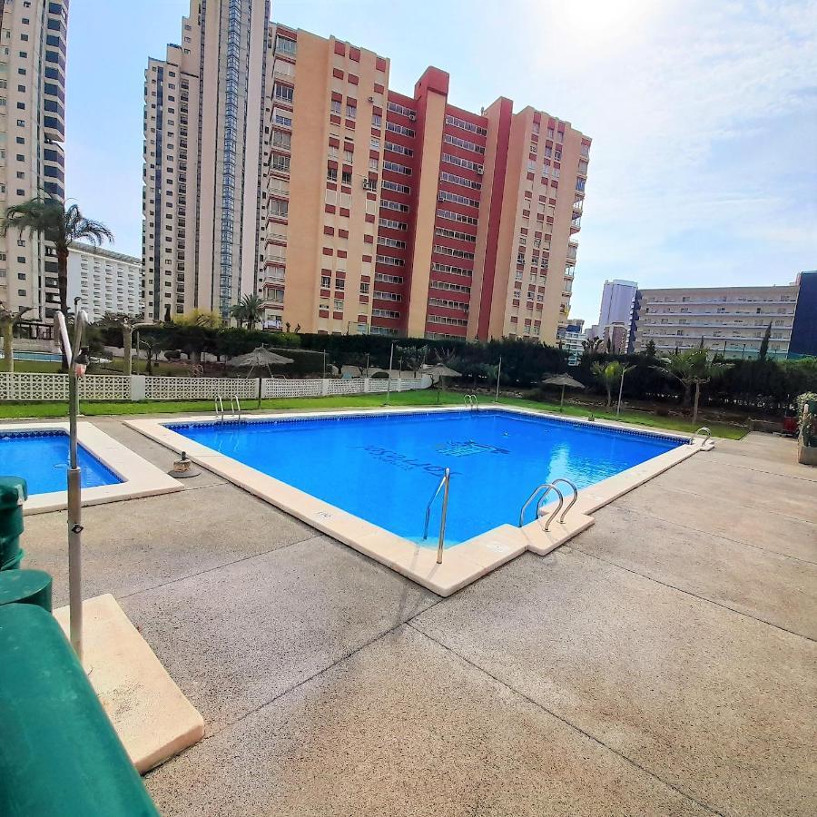 Parque Torre Sol Boutique Apartment 12 Floor , Free Parking, Wi-Fi, Pool, ベニドルム エクステリア 写真