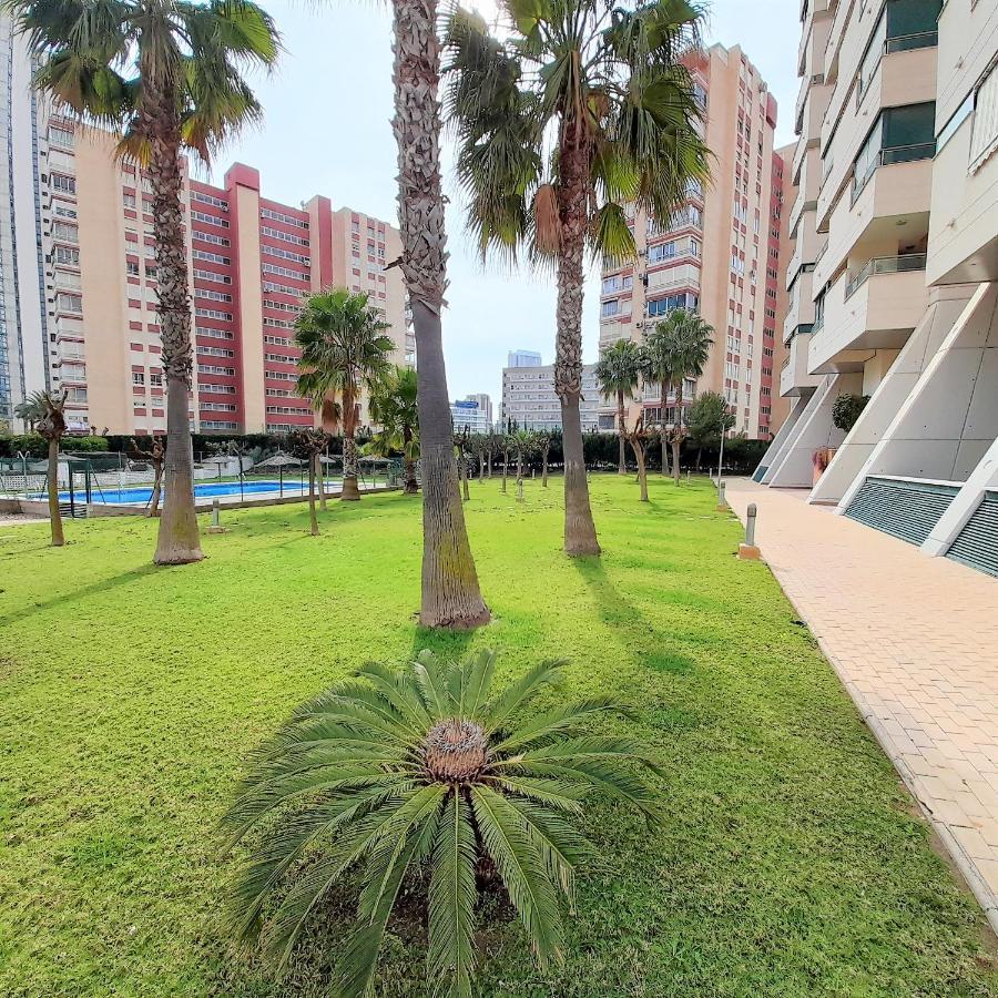 Parque Torre Sol Boutique Apartment 12 Floor , Free Parking, Wi-Fi, Pool, ベニドルム エクステリア 写真