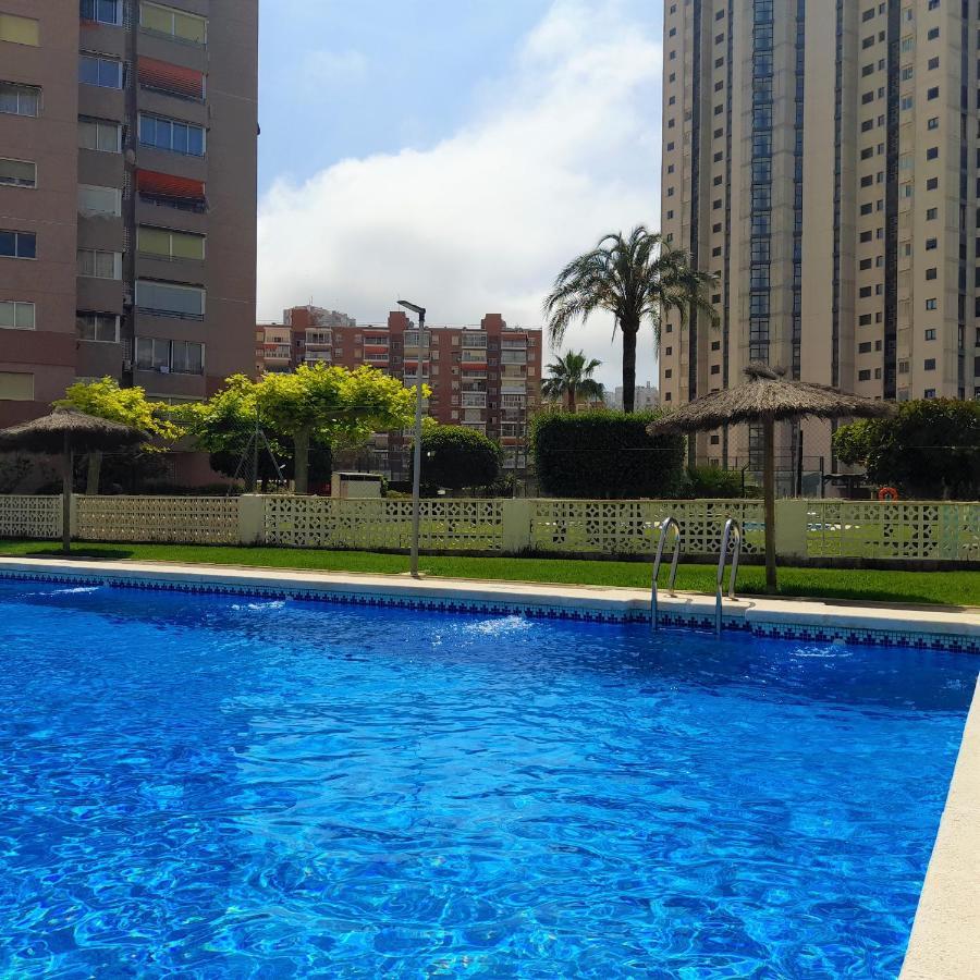 Parque Torre Sol Boutique Apartment 12 Floor , Free Parking, Wi-Fi, Pool, ベニドルム エクステリア 写真